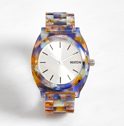 Nixon time teller - time, acetate