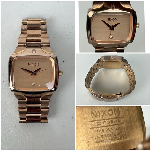 Nixon the player gold - nixon,