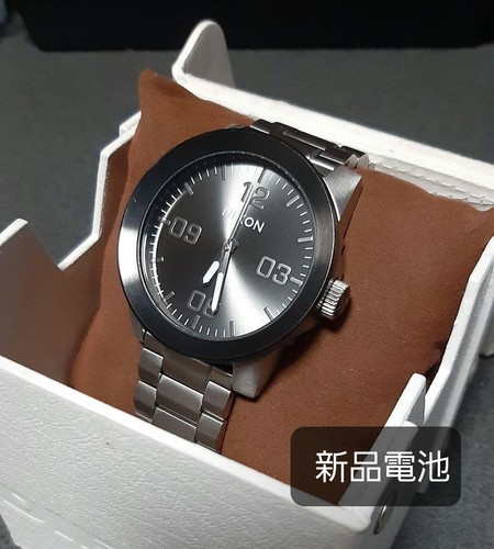 Nixon corporal watch analog - nixon,