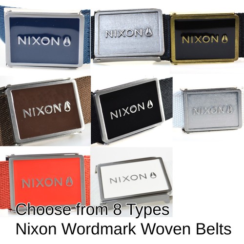 Nixon wordmark woven belts - nixon, one