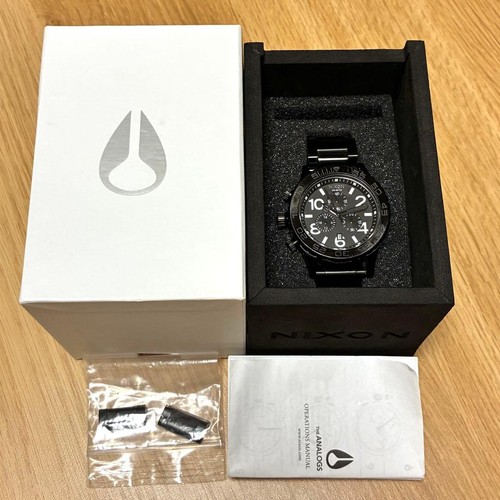 Nixon chrono black watch - 42-20,