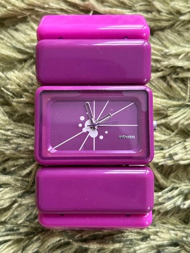 Nixon vega watch pink gradient - pink,