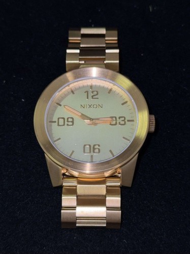 Nixon corporal gold stainless - nixon,
