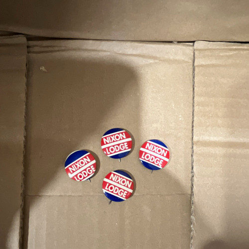 Nixon lodge campaign political - nixon,