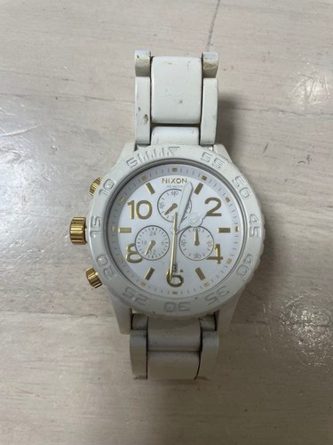 Nixon white chronograph - nixon,