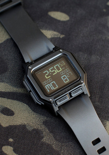 Nixon regulus black digital - nixon,