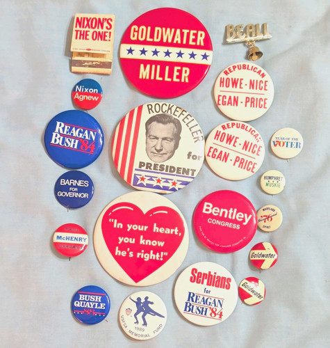 Vintage political campaign - vintage,
