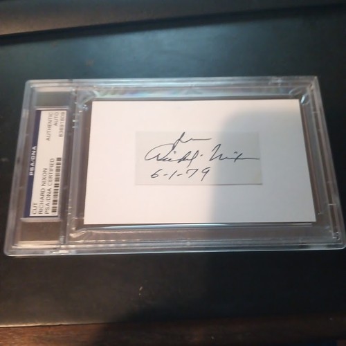 Richard nixon signed - richard,
