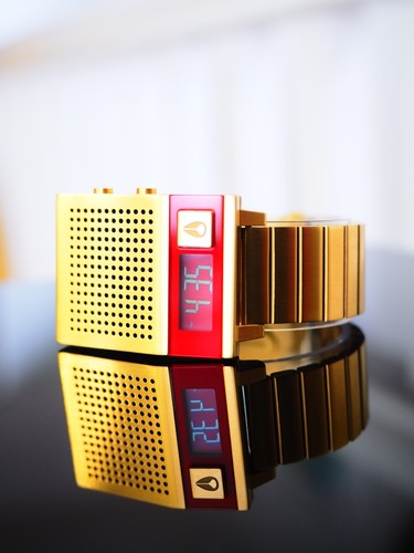 Nixon dork too watch - nixon, gold