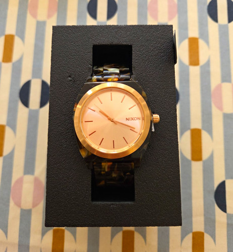Nixon time teller - teller, rose