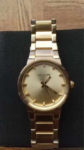 Nixon watch gold battery - nixon,