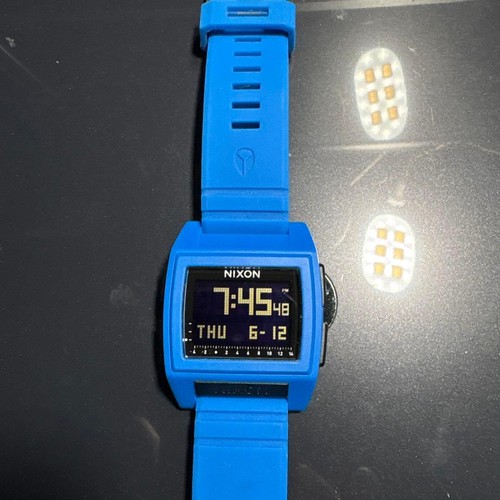 Nixon digital watch - nixon, blue