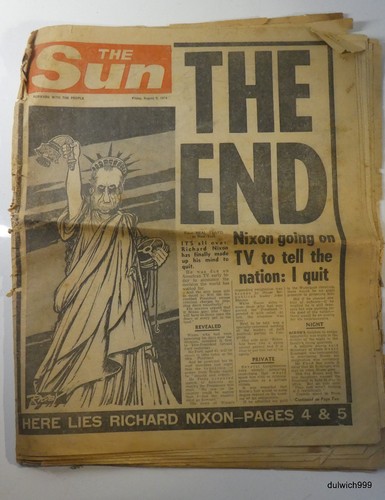 The sun aug 1974 nixon - the,