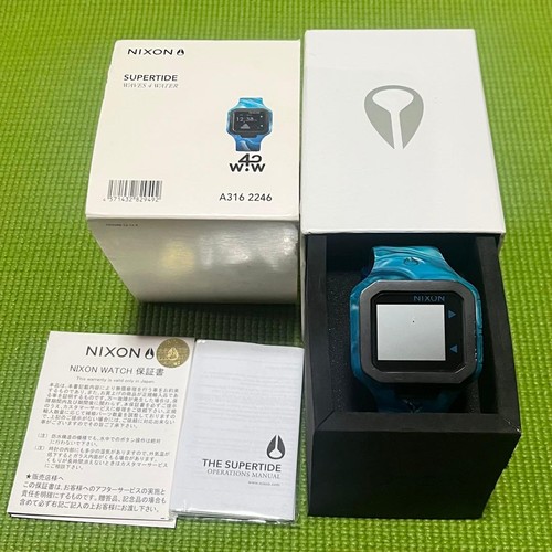 Nixon supertide blue marble - nixon, 2