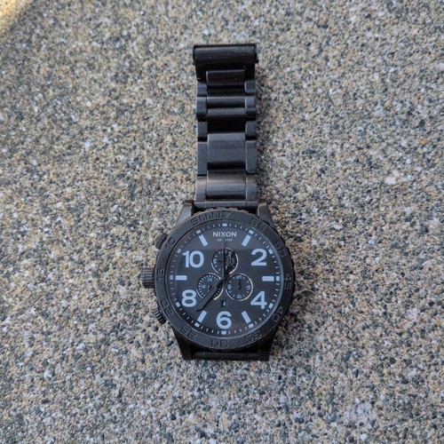 Nixon watch black - nixon,