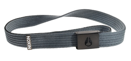 Belt cotton grey vintage nixon - belt,
