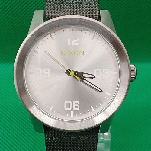 Nixon nylon quartz watch - g.i.nylon,