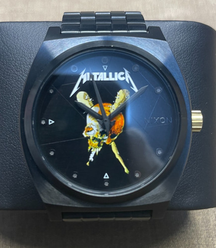 Nixon metallica time teller - time,